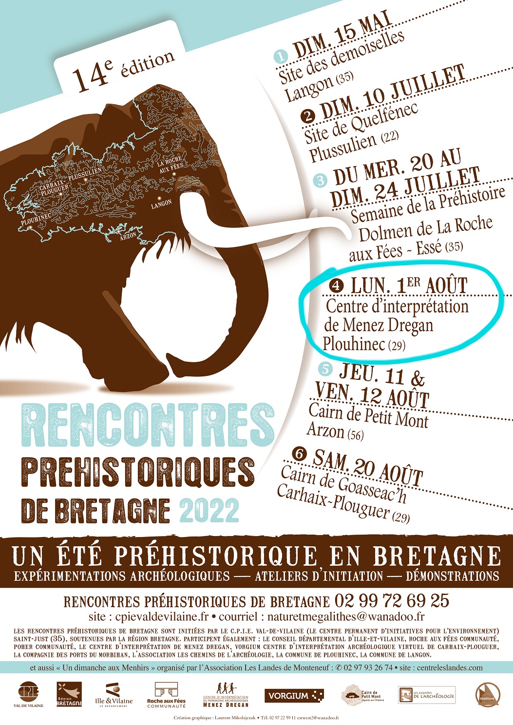 Rencontres Préhistoriques de Bretagne - Plouhinec (29)