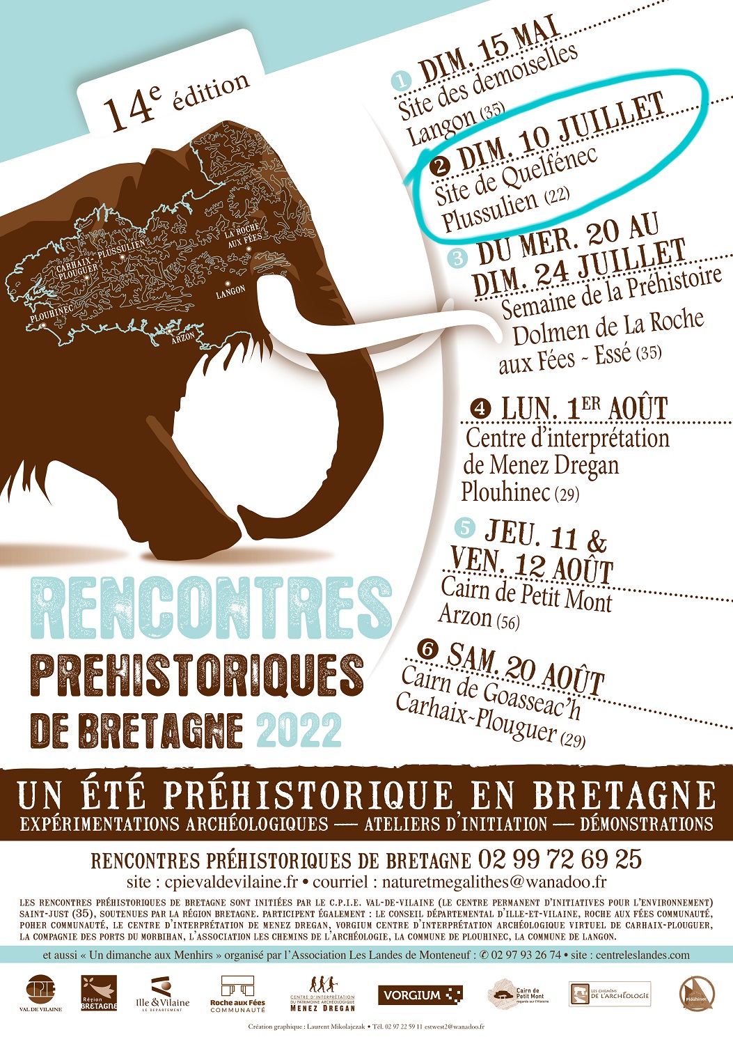 Rencontre Préhistorique de Bretagne